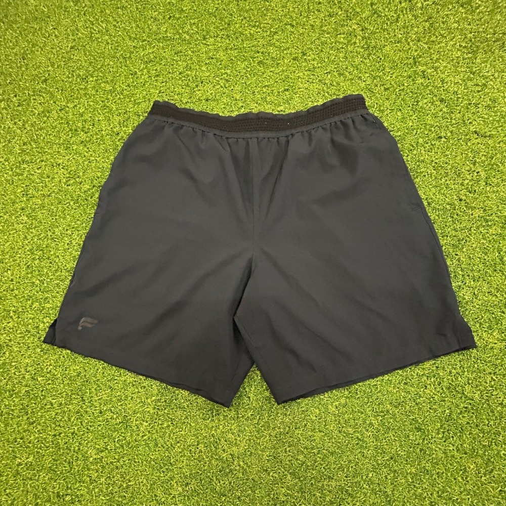 Fabletics Mens Fundamental Shorts Black Athletic Gym Training Size M